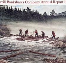 Merrill Bankshares Company 1979 Annual Report Booklet Vintage Finance LGMAG - £25.55 GBP