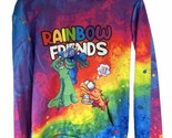 Rainbow Friends Hoodie Sweatshirt Colorful Unisex Youth Size M - $17.50