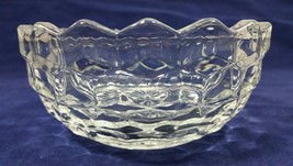 Vintage Fostoria American Clear Pressed Glass 5 1/4 Inch Candy Dish Round Bowl - £20.74 GBP