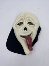 Easter Unlimited Rubber Halloween SCREAM Mask Tongue Out Eye Mesh Coming Loose - £14.12 GBP