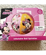 Disney Minnie Mouse Inflatable Ball Sprinkler 28&quot; High Attach to Water H... - $15.83