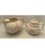 VTG Universal Cambridge Cattail 3pc set Teapots Sears Roebuck - €47,98 EUR