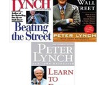3 Books Set: One Up On Wall Street + Beating The Learn To Earn (English - £23.58 GBP
