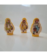 Vintage Lot 3 Schaper Jack and Jill Preschool Game Pieces 1971 Rare HTF - $415.48 MXN