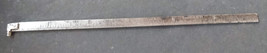 Vintage L.S. Starrett No. 330 Narrow 6” Hook Rule Tempered No. 10 USA 32nd/64th - £18.94 GBP
