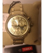 TW 2P66900 ZA Timex Women&#39;s Bracelet Watch Miami Collection Swarovski Cr... - £89.95 GBP