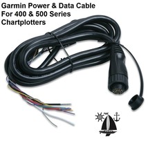 Garmin Power &amp; Data Cable For 400 &amp; 500 Series Chartplotters (30843) - £21.21 GBP