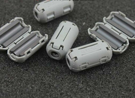 10pcs TDK 5mm Clip On EMI RFI Filter Snap Around Ferrite for cord - $9.89