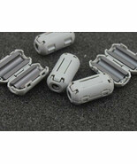 10pcs TDK 5mm Clip On EMI RFI Filter Snap Around Ferrite for cord - $13.56 CAD