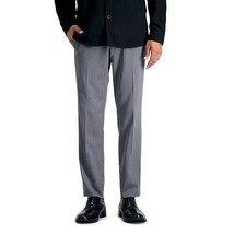 $95 Kenneth Cole Men&#39;s Slim Fit Dress Pants , Grey , 34 x 34 - £31.28 GBP