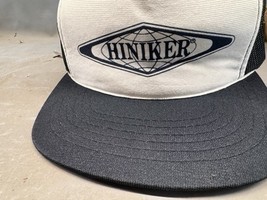 Vintage Hiniker Snow Plow AG Tillage Equipment Snapback Mesh Trucker Hat... - $25.86