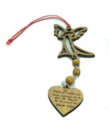 Never Drive Faster Than Your Guardian Angel Can Fly Car Charm hanging ca... - £7.69 GBP