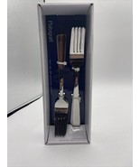 Pfaltzgraff DANFORD premium stainless steel salad forks set of 10 NEW - $25.00