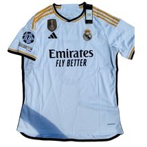 2024 Adidas Real Madrid Home Soccer Jersey Jude Bellingham Men Size L New - $164.97