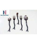Al- Nurayn Medieval Style Iron Twig Flatware Cutlery Set - €41,99 EUR