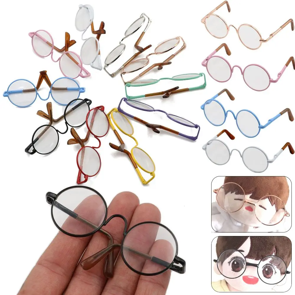 Fashion Suit For 12/18 Inch Small Eyeglass Colorful Miniature Eyewear Metal - £8.91 GBP+