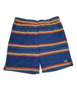 Speedo Swim Trunks Comfort Stretch Drawstring Orange Yellow Blue Large S... - €11,72 EUR