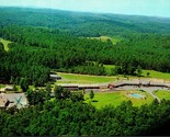 Aerial View University Motel Chapel Hill North Carolina NC Chrome Postca... - $6.88