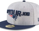 New ENGLAND PATRIOTS New Era 59FIFTY 2018 DRAFT ON-STAGE Fitted Hat 7 1/4&quot; - $32.19