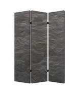 Screen Gems Black Slate Room Divider- 3 Panel - $461.02