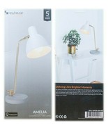 Table Lamp 20.5&#39;&#39; w/LED Bulb Included, White - Newhouse Lighting NHDK-AM-WH - $47.96 CAD