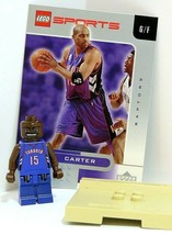 LEGO Sports NBA Raptors Vince Carter #15 2002 Upper Deck Card Base Purple Jersey - £11.62 GBP