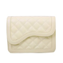 Fashion Vintage Women Shoulder Bag Lattice Pattern PU Leather Messenger Bags Aut - £18.34 GBP