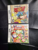 Lot Of 2 :My Sims Kingdom + Neopets Puzzle Adventure (Nintendo Ds) + Manual - £11.91 GBP