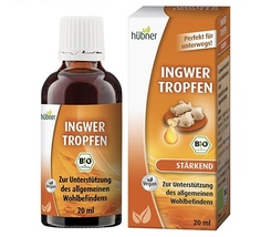Hubner ingwer tropfen ginger drops for colon and digestive system – 20 ml - £43.95 GBP