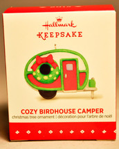 Hallmark: Cozy Birdhouse Camper - Miniature - 2015 Ornament - £10.66 GBP