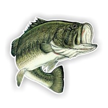Largemouth Bass Fish Decal / Sticker Die cut - $3.95+