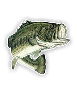 Largemouth Bass Fish Decal / Sticker Die cut - $5.40 CAD+