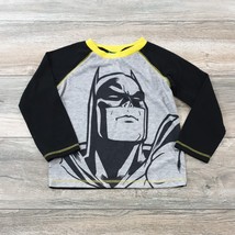 Batman Boys Youth 6 Long Sleeve Shirt Athletic School Superhero Comic Cartoon - £8.77 GBP