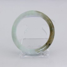 Bangle Bracelet Jade Comfort Cut Burma Jadeite Natural Stone 50.7 mm 6.3... - $59.85