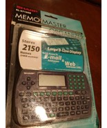 SHARP EL-6710SB - Memo Master Organizer - 34KB Memory NEW - $4.99