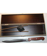 Rostfrei ESP K&amp;R ASI 63770 Kitchen Knife and Case Stainless Steel - £22.95 GBP