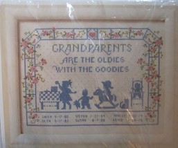 Creative Circle Cross Stitch Grandparents Are Oldies With Goodies Kit 8&quot;... - £13.53 GBP
