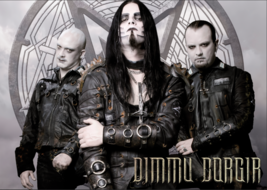 DIMMU BORGIR Band 1 FLAG CLOTH POSTER BANNER Symphonic Black Metal CD - £15.73 GBP