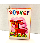 Vintage Donkey Old Maid Childs Mini Card Game Complete in Box - £11.70 GBP