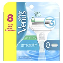 Gillette Venus Smooth Sensitive Women&#39;s Razor Blades - 8 Refills - £18.37 GBP