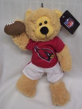 NFL ARIZONA CARDINALS FOOTBALL TEDDY BEAR 14&quot; Plush STUFFED ANIMAL Toy NEW - $19.80