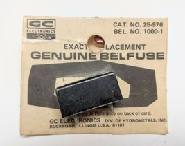 GC Electronics Parts: Carry 1.0 Amp, Break At 1.6 Amp Genuine Belfuse 25-976 NOS - £3.15 GBP
