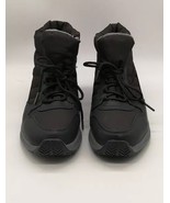 Eddie Bauer Boots Womens 11 Balasana Black Lace Up Winter Shoe Fur Lined... - $54.20 CAD