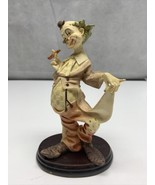 Vintage Resin Circus lown Smoking Cigar Figurine Mid-Century Modern MCM  KG - $461.99 MXN
