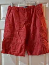 American Rag Men Cargo Red Shorts Size 32 - £10.38 GBP