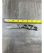 Gerber Knife 7’ Steel Silver Outdoor Camping - £6.66 GBP