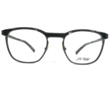 J.F Rey Brille Rahmen JF2722 0505 Schwarz Quadratisch Voll Felge 49-20-141 - $120.83