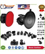 Dash Cam Mount Bundle: Suction Cup &amp; Glue Adhesive with 10+ Joints for S... - $350.61 MXN