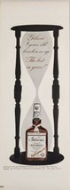 1950 Print Ad Gibson&#39;s Kentucky Straight Bourbon Whiskey Hourglass New York,NY - £13.21 GBP