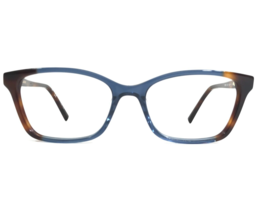DKNY Eyeglasses Frames DK5034 240 Clear Blue Brown Tortoise Cat Eye 53-17-135 - £52.14 GBP